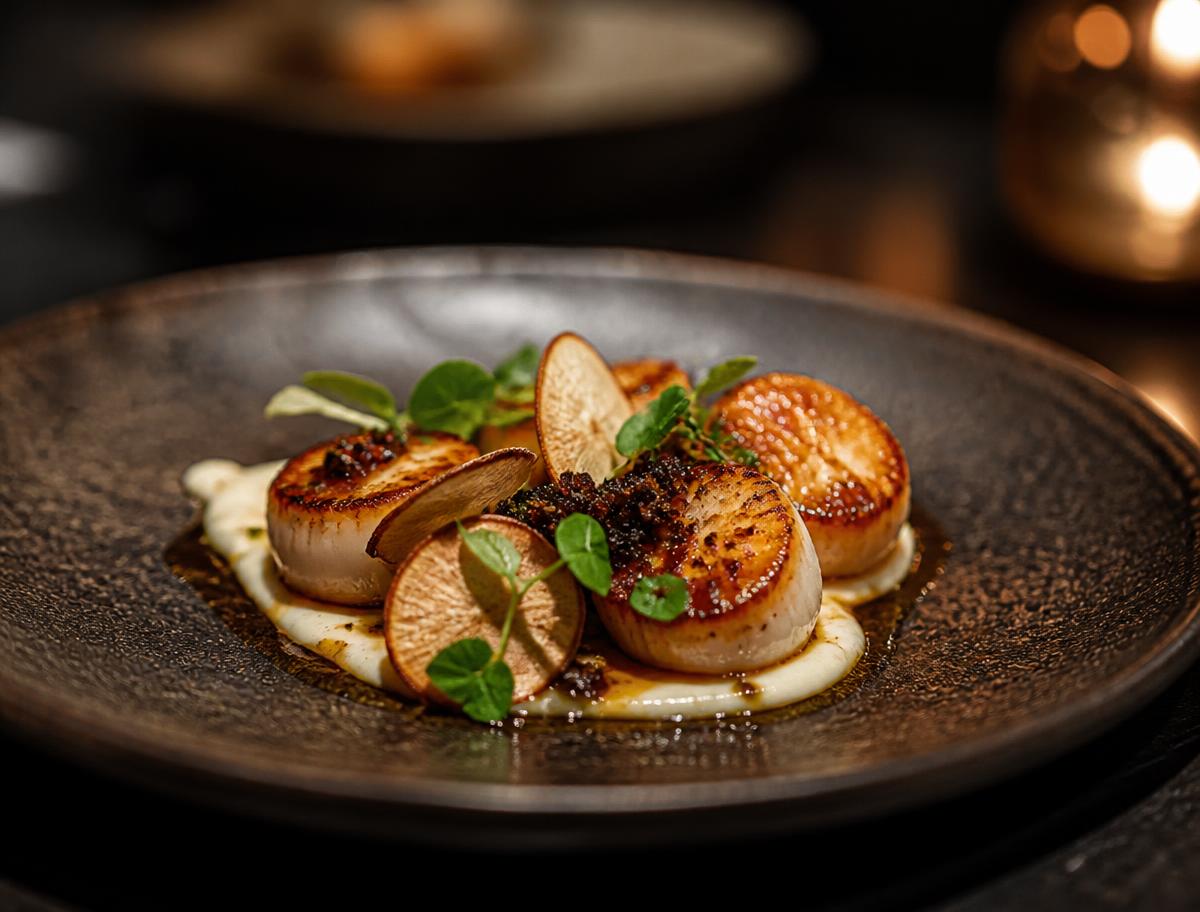 Fine dining restaurant website design